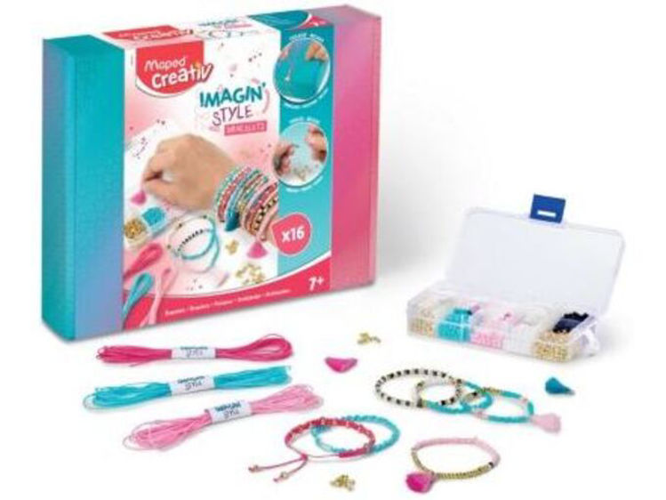 Picture of 4013-CREATIV IMAGIN STYLE BRACELETS X16 AGE 7+